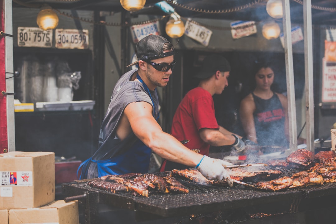 Photo company barbecue