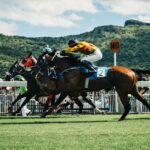 Photo horse racing